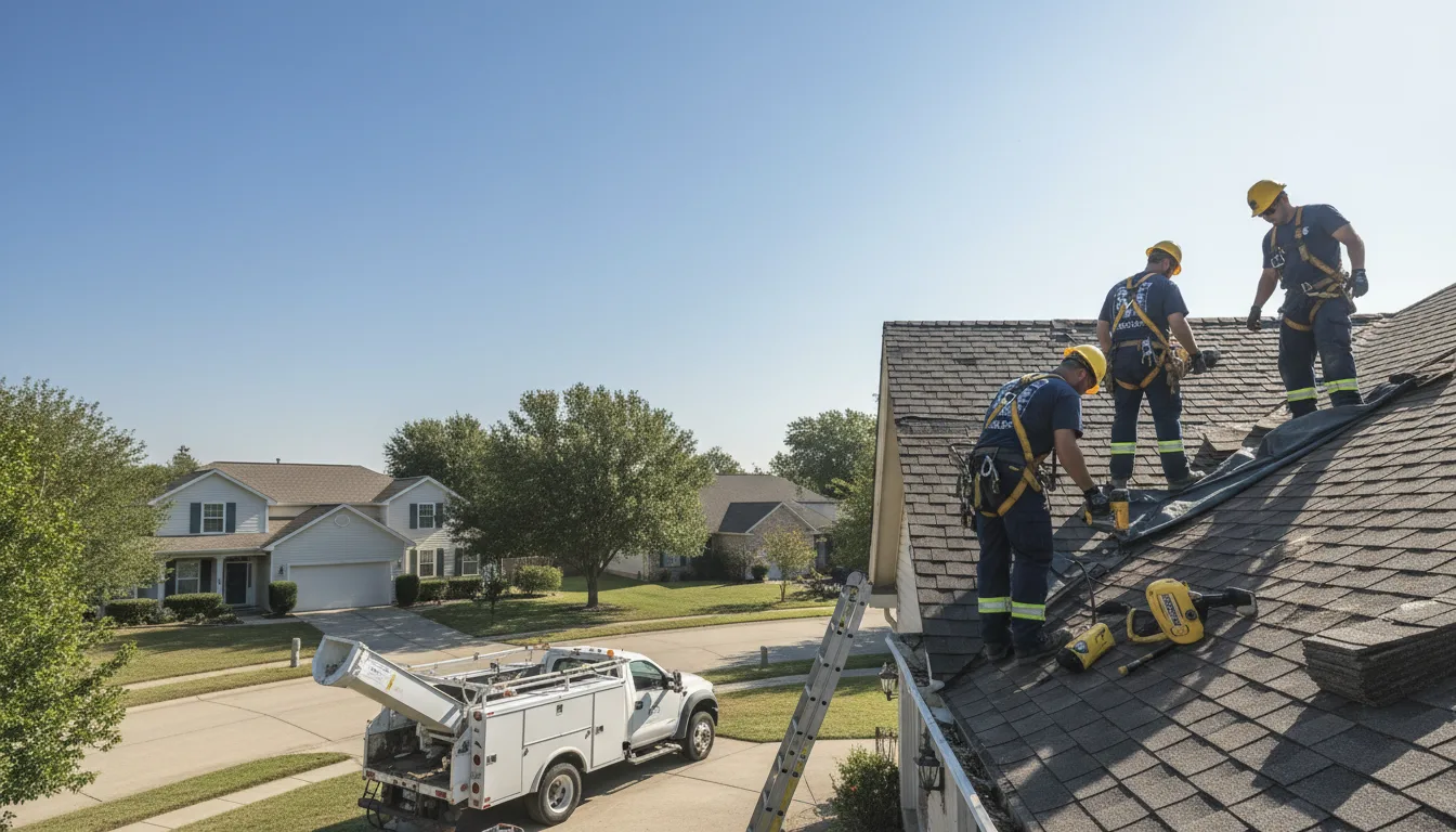 Emergency Roof Repair in Fate, TX near me